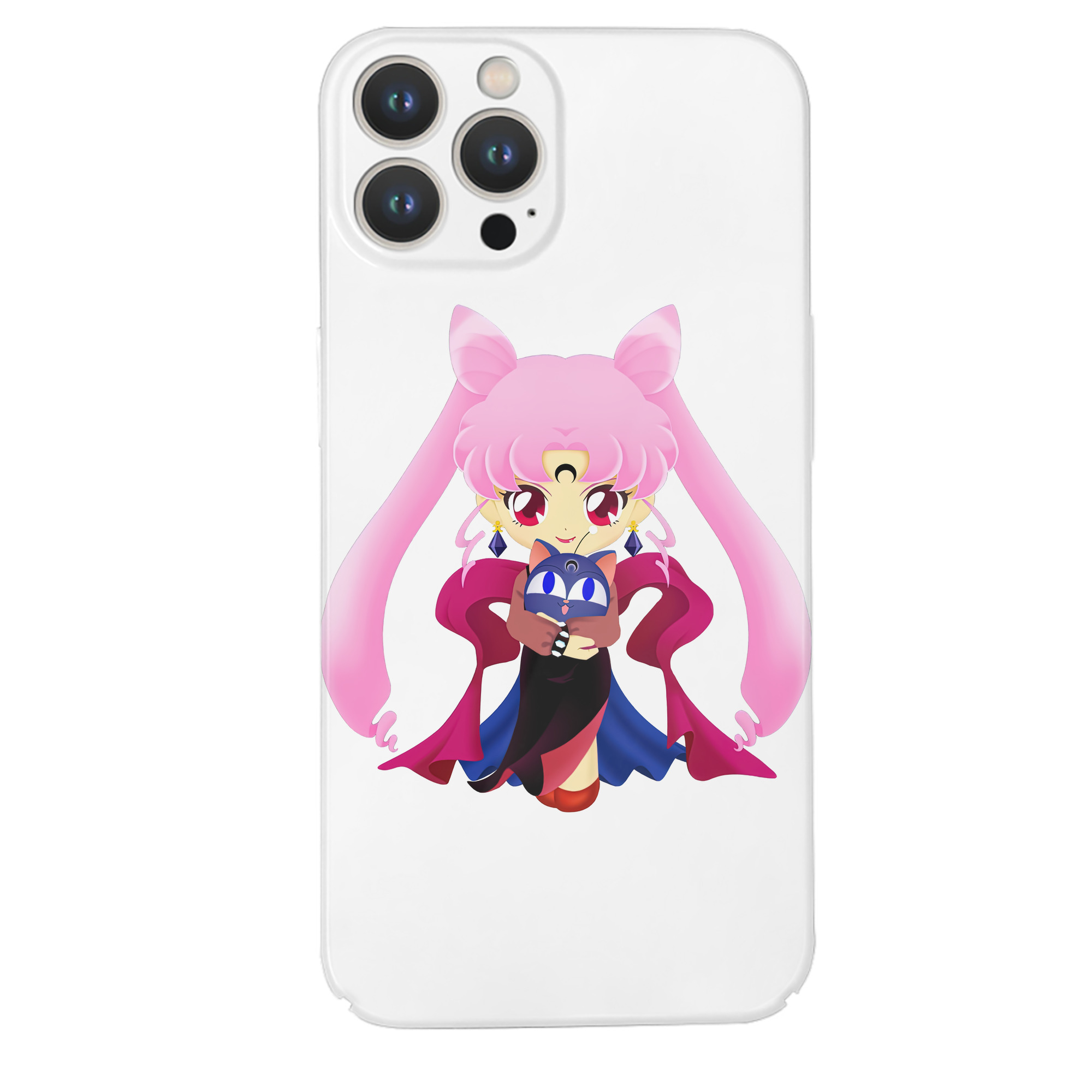 （画像用） 美少女戦士セーラームーン ちびうさ Sailor Moon Chibiusa Tsukino Usagi Small Lady Serenity 【iPhone 14シリーズ対応】ハードケース